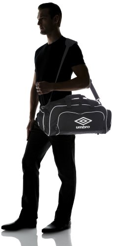 Umbro Small Holdall - Bolso de Hombro Hombre, Color Negro, Talla Small