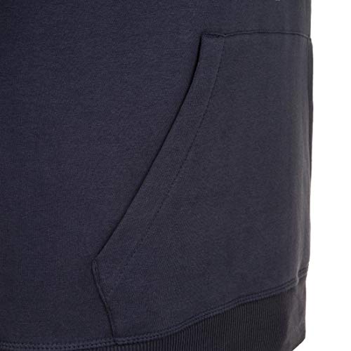 UMBRO - Sudadera con capucha para hombre, talla M, color azul oscuro y blanco