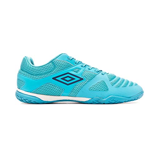 Umbro Vision II Liga, Zapatilla de fútbol Sala, Scuba Blue-Evening Blue, Talla 8.5 US (42 EU)