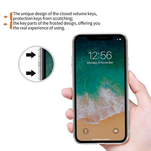 Un known Teléfono móvil reemplazable Funda Suave TPU Nature de TPU for iPhone XR de 6,1 Pulgadas Partes de máquina (Color : Brown)