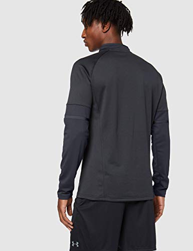 Under Armour Challenger III Midlayer, Camiseta de Hombre para Hacer Deporte, indispensable Ropa de Deportes Hombre, Negro (Black/White (001)), S