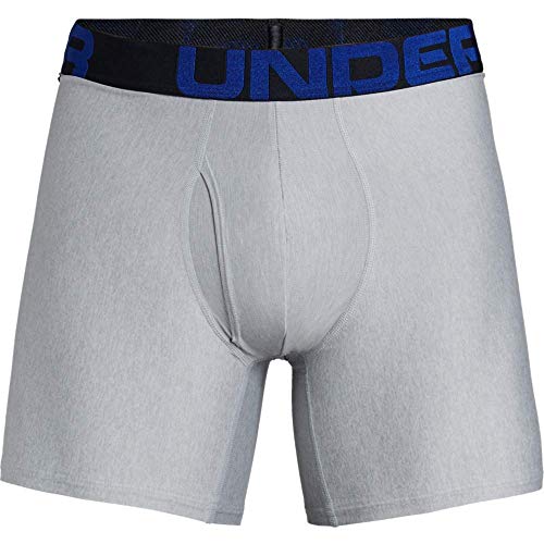 Under Armour Tech 6in 2 Pack Ropa Interior, Hombre, Azul, MD