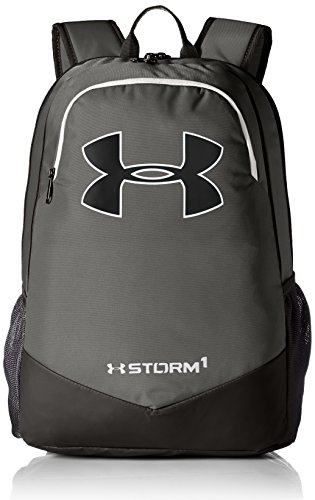 Under Armour UA Boys Scrimmage Backpack Mochila, Hombre, Gris (Graphite), 2.5x22.9x12.7 cm (W x H x L)