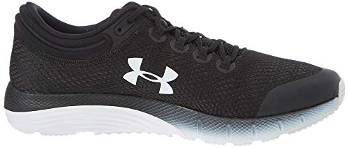 Under Armour UA Charged Bandit 5, Zapatillas para Correr, Calzado Deportivo para Hombre, Negro (Black/White/White (001) 001), 43 EU