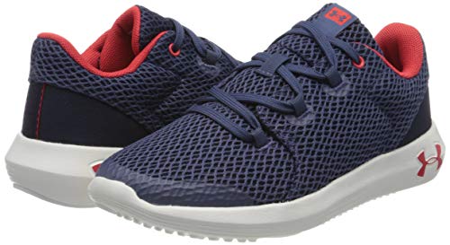 Under Armour UA GS Ripple 2.0 NM, Zapatillas de Running Unisex Niños, Azul (Blue Ink/White/Versa Red), 36 EU