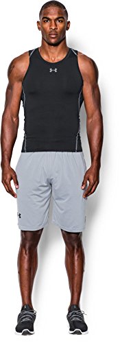 Under Armour UA HG Armour Tank Camiseta sin Mangas, Hombre, Negro 001, S
