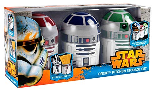 Underground Toys - Star Wars: Conjunto De Almacenaje De Cocina Droids
