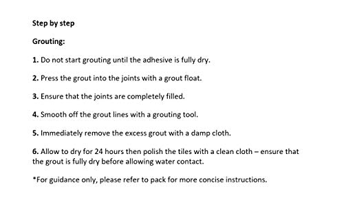 UniBond - Lechada triple protección antimoho para azulejos (1 L), color blanco