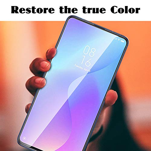 UniqueMe [3 Pack] Cristal Templado para Xiaomi Mi 9T / Xiaomi Mi 9T Pro, Protector de Pantalla [9H Dureza ] [Sin Burbujas] HD Film Vidrio Templado para Xiaomi Mi 9T / Xiaomi Mi 9T Pro