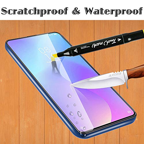 UniqueMe [3 Pack] Cristal Templado para Xiaomi Mi 9T / Xiaomi Mi 9T Pro, Protector de Pantalla [9H Dureza ] [Sin Burbujas] HD Film Vidrio Templado para Xiaomi Mi 9T / Xiaomi Mi 9T Pro