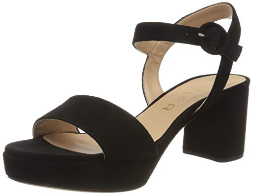Unisa Nenes_20_KS, Sandalias con Plataforma para Mujer, Negro (Black Black), 40 EU