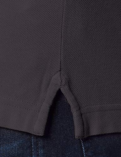 United Colors of Benetton Polo Regular Manica Corta, Negro (Nero 100), Large para Hombre