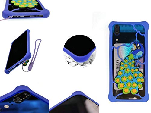Universal Funda para Nyx Mobile Blink Soporte Funda Case Diseño 3D Refrigeración rápida Compatible con la mayoría de los Modelos de teléfonos Inteligentes LKQ