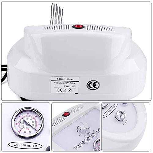 UPANV Máquina De Microdermoabrasión Diamante, Salón De Cuidado Facial Profesional Kit De Microdermoabrasión para Pelar La Piel, Rejuvenecimiento, Estiramiento, Estiramiento