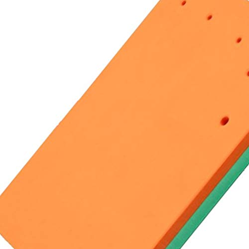 UPKOCH - Almohadilla de espuma para fondant de tartas, 5 orificios, esponja para moldear flores, herramienta para modelar pasta de goma para decoración de pasteles (25.5 - 20.5 x 1.4 cm)