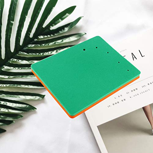 UPKOCH - Almohadilla de espuma para fondant de tartas, 5 orificios, esponja para moldear flores, herramienta para modelar pasta de goma para decoración de pasteles (25.5 - 20.5 x 1.4 cm)