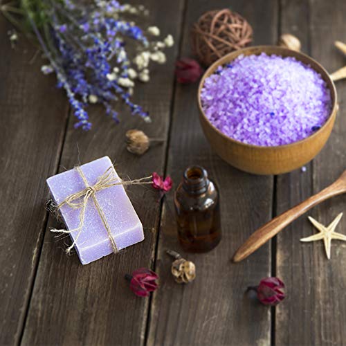 Uponer 15 Piezas Moldes de Jabón Silicona Que Hace moldes Cuadrado Redondo Ovalado Forma Reutilizables Forma Moldes para Hornear de Bricolaje Molde de Resina para Manualidades caseras Magdalenas