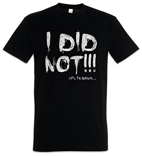 Urban Backwoods I Did Not Camiseta De Hombre T-Shirt Negro Talla 2XL