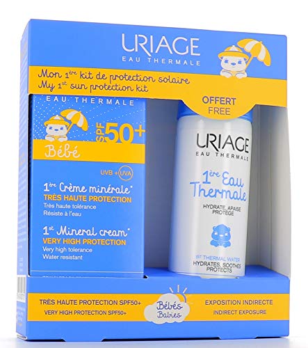 Uriage 1ª Crema Mineral SPF50 + 50ml + 1ª Agua Termal 50ml