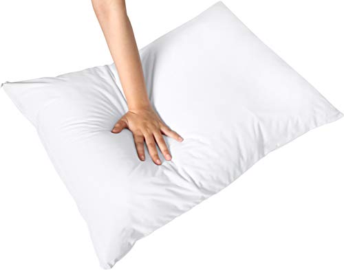Utopia Bedding Fundas de Almohada Impermeable - Juego de 2 - Fundas de Almohada con Cremallera Protege contra el Polvo, Las bacterias y los alérgenos (51 x 71 cm)
