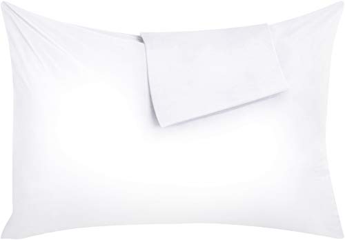 Utopia Bedding Fundas de Almohada Impermeable - Juego de 2 - Fundas de Almohada con Cremallera Protege contra el Polvo, Las bacterias y los alérgenos (51 x 71 cm)