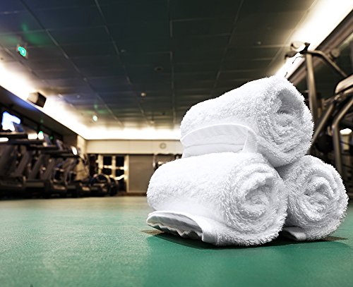 Utopia Towels - 24 Toallas para la Cara de algodón, Paños de algodón (30 x 30 cm) (Blanco)