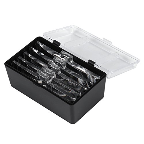 Uxsiya Glaskopf Lupa de 5 Lentes para Auriculares para Tatuaje para reparación de Relojes