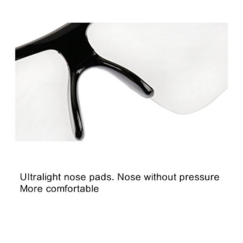 VABNEER Gafas Ciclismo Gafas de Sol Deportivas Gafas de Sol para Hombre y Mujer Gafas de Montar al Aire Libre (Lente Transparente)