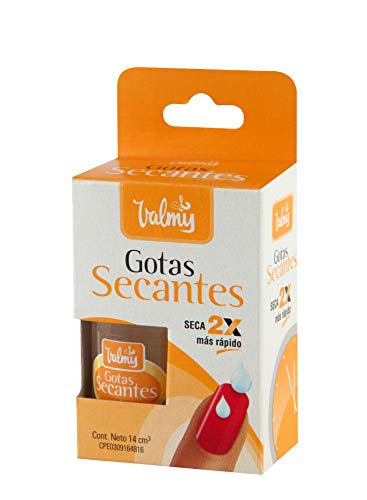 Valmy Gotas Secantes para Esmalte – Secado 2X más rápido – Drying drops for nail polish