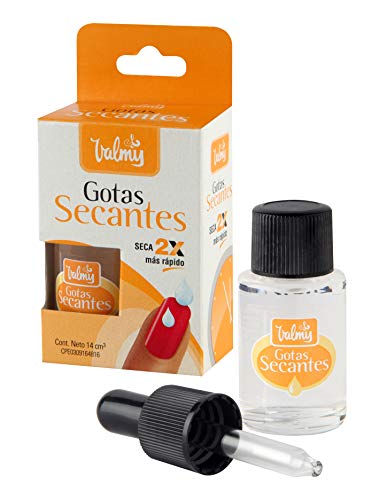 Valmy Gotas Secantes para Esmalte – Secado 2X más rápido – Drying drops for nail polish