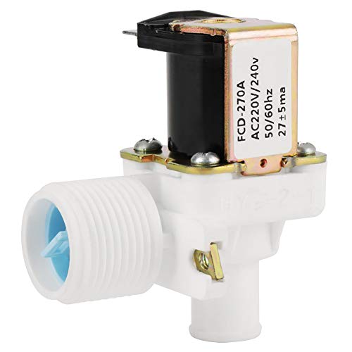 Válvula De Solenoide Eléctrica 3/4" 220V / 240V,Electroválvula Lavadora,Válvula Magnético De Agua,A Prueba De Humedad y Anticorrosión,Para Controlar El Flujo De Agua