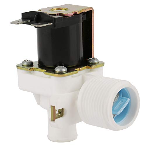 Válvula De Solenoide Eléctrica 3/4" 220V / 240V,Electroválvula Lavadora,Válvula Magnético De Agua,A Prueba De Humedad y Anticorrosión,Para Controlar El Flujo De Agua