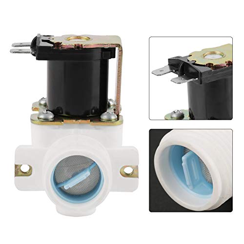 Válvula De Solenoide Eléctrica 3/4" 220V / 240V,Electroválvula Lavadora,Válvula Magnético De Agua,A Prueba De Humedad y Anticorrosión,Para Controlar El Flujo De Agua