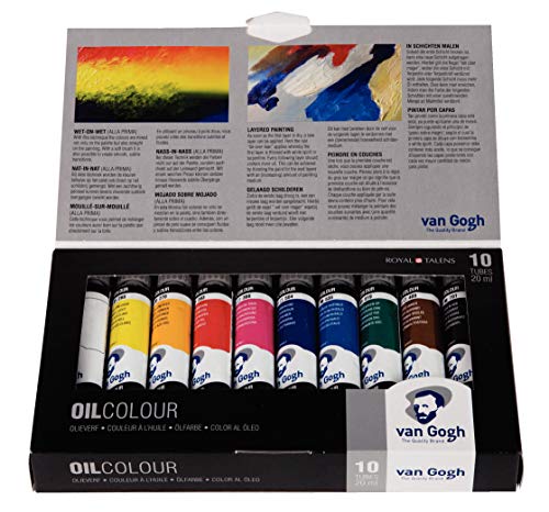 Van Gogh aceites básicos (10 Unidades), Selección General, Juego estándar, Talla única