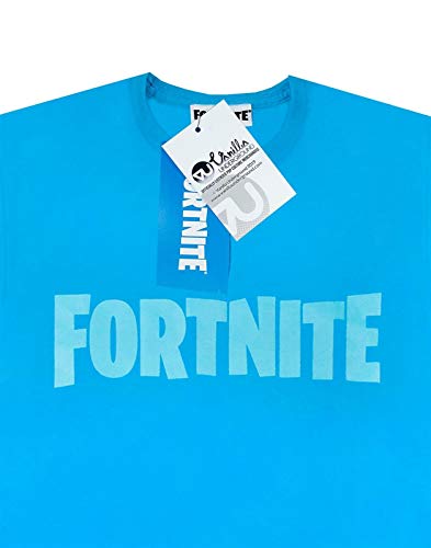 Vanilla Underground Fortnite Logo Niños Camiseta Azul Battle Royale Camiseta de los niños