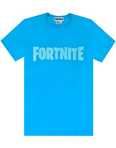 Vanilla Underground Fortnite Logo Niños Camiseta Azul Battle Royale Camiseta de los niños