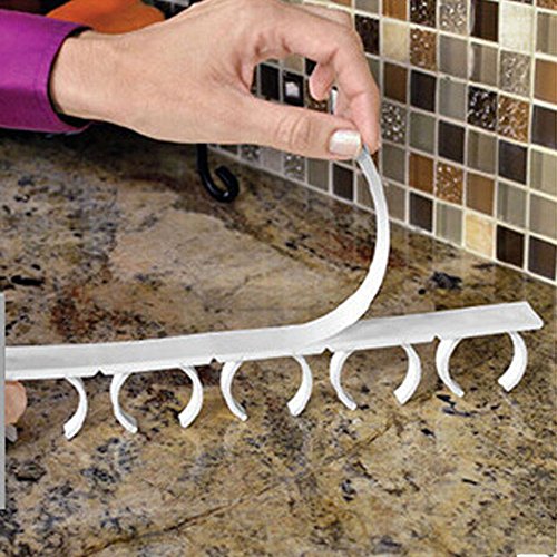 VANKER Cocina del palillo de la Especia Estante de Almacenamiento Pinza Puerta Ganchos