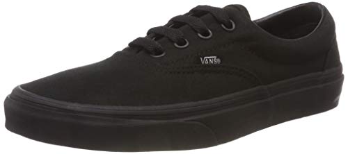 Vans Era, Zapatillas de Skateboarding Unisex Adulto, Negro (Black/Black), 43 EU
