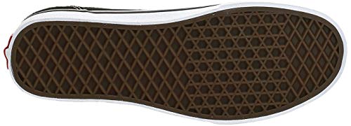 Vans Ward Canvas, Zapatillas Hombre, Negro ((Suede/Canvas) Black/White C4R), 43 EU