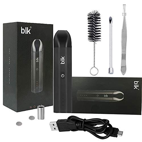 Vaporizador hierba seca con batería de 1600 mAh, vaporizador de hierbas portátil con ajuste de 4 temperaturas/Sin nicotina y sin líquido