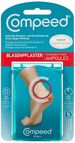 VAUDE Compeed Medium VPE12 Kit de Primeros Auxilios, Unisex Adulto, Rojo, Talla Única