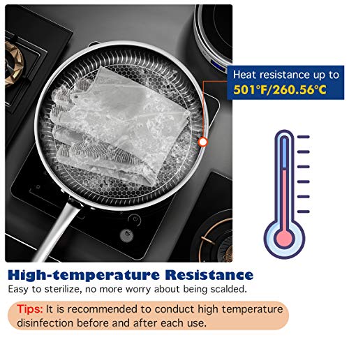 Vavopaw Guantes de Baño de Mascotas, [1 Par / 2 pzs] Guantes de Aseo para Perro y Gato con Elevados de Silicona de Alta Densidad, Guantes Manopla Masaje Grooming Suave Retiro del Pelo - Gris