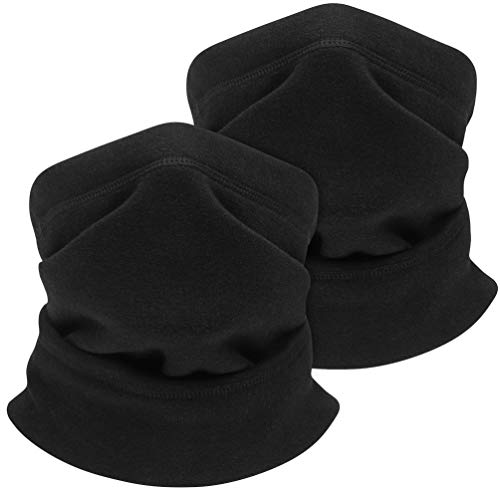 VBIGER Mascarilla Calentador de Cuello Pasamontañas Bufanda de Invierno Máscara Facial Versátil Gorro de Punto Grueso 3 en 1 Multifuncional para Hombre y Mujer para esquí Moto Bicicleta