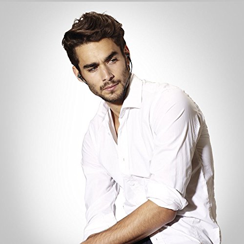 VEENAX M6 Auriculares In Ear, Auriculares con Micrófono y Cable, Estéreo Cascos con Bajos, Audífonos para iPhone iPad iPod Samsung Teléfono Móvil Smartphone Ordenador PC Tablet MP3, 3,5mm, Negro