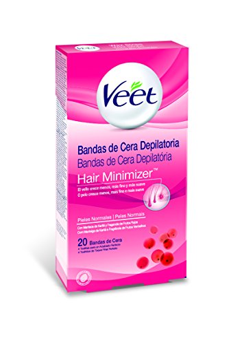 VEET bandas cera depilatorias piel normal caja 20 ud
