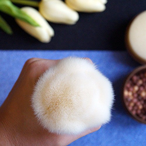 vela.yue Brocha Grande para Polvos Bronceador y Colorete Pincel de Maquillaje Regalos