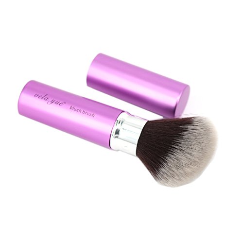 vela.yue Pincel Kabuki Retráctil de Maquillaje - Brocha Colorete