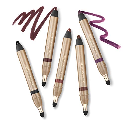 Velvet Eyeliner Pencil by Artisan L'uxe Beauty | Lápiz de ojos Jumbo resistente al agua para Smokey Eye | Velvet Eye L'uxe | Sue Devitt | Ciruela profunda | Tempt