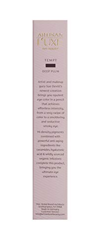 Velvet Eyeliner Pencil by Artisan L'uxe Beauty | Lápiz de ojos Jumbo resistente al agua para Smokey Eye | Velvet Eye L'uxe | Sue Devitt | Ciruela profunda | Tempt