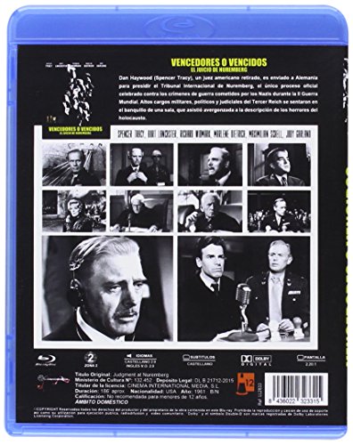 Vencedores o vencidos - El juicio de Nuremberg [Blu-ray]